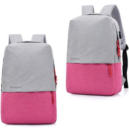 Cross border Picano custom computer bag backpack leisure student package men and women multi-functional USB charging knapsack