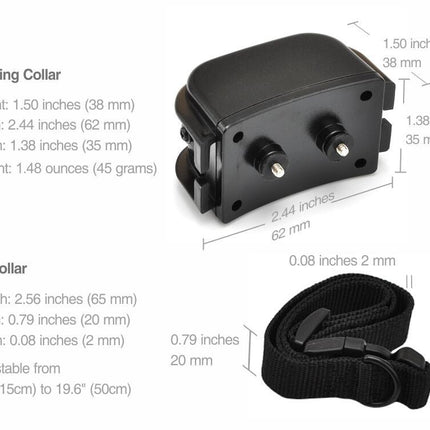 Electric Shock Collar Necklace Distance Training Dog Training Collar For Electric  Dogs
