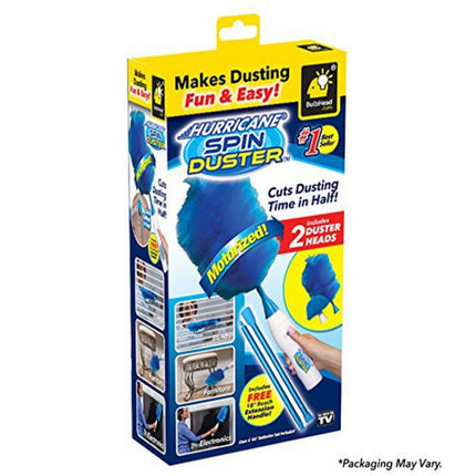New Electrinic Hair Brush Spin Electric Hand Duster Motorized Dust Baguette Eliminates Dust House Clean Brush