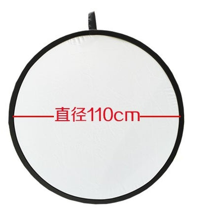 Gold and silver white black soft light 5 color one folding reflector photographic equipment portable baffle studio fill light soft light