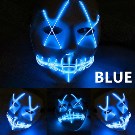 Halloween Led Glowing Full Face Mask