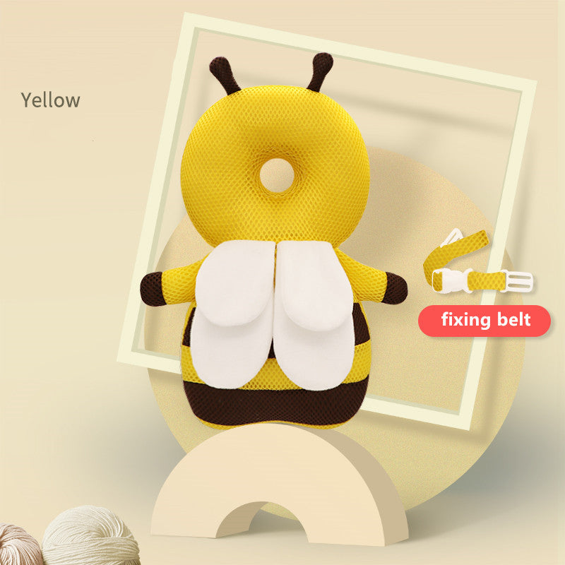 CuddleGuard | Baby Head Guard Cushion | Soft Velvet | Elastic Filler | 33x20 cm | Protects Head From Falls -