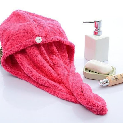 Women's Hair Dryer Cap, Absorbent Dry Hair Towel