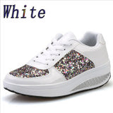 Sequin | Women's Sneakers | Vulcanized Sole | Keeps Warm | Black | Easy On and Off -