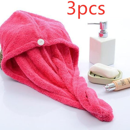 Women's Hair Dryer Cap, Absorbent Dry Hair Towel