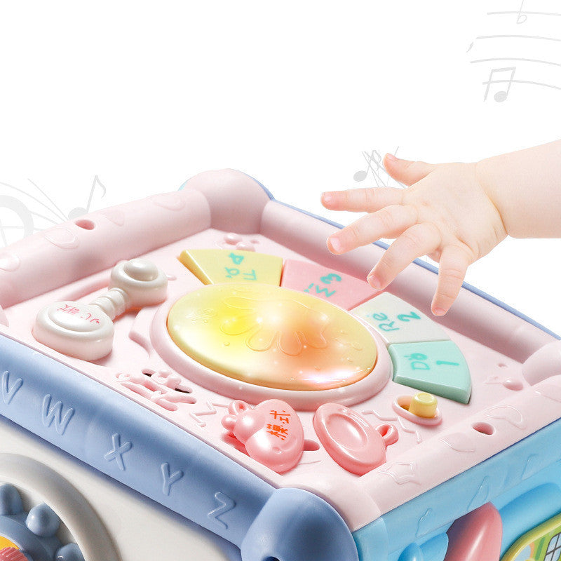 BrightPlay | Baby Musical Box | 14 Functions | Hand Drum Piano | Boosts Motor Skills -
