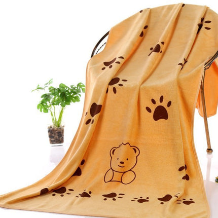 Dog Bath Towel Super Absorbent Bath Towel