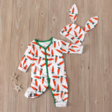 SunnyNest | Easter Jumpsuit Romper | Soft Cotton | Breathable | Color CC00379AS Sizes 70 80 90 100 | All Day Comfort -