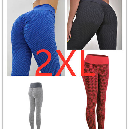 Plaid Leggings Fitness Yoga Pants Women's Seamless High Waist Breathable Gym Leggings