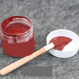 Yong Foil | Eco Friendly Wood And Furniture Paint | Water Based Acrylic | Low Odor Easy Use | Gold | Durable Finish -