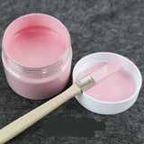 Yong Foil | Eco Friendly Wood And Furniture Paint | Water Based Acrylic | Low Odor Easy Use | Gold | Durable Finish -