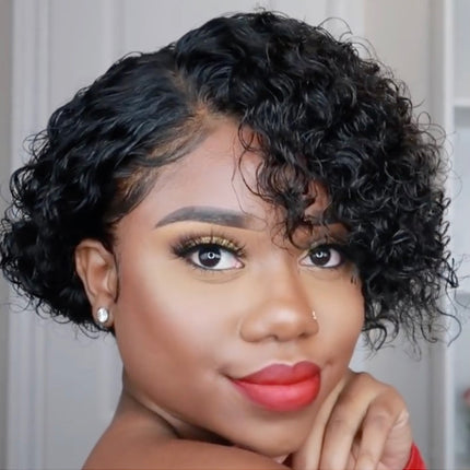 European And American Wigs Women's Short Curly Hair Wigs