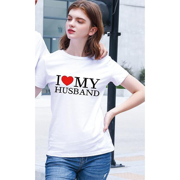 CoupleCo | Matching Couple Tee | Plus Size Loose Short Sleeves | All Season Comfort | Plus Size | Breathable Milk Silk -