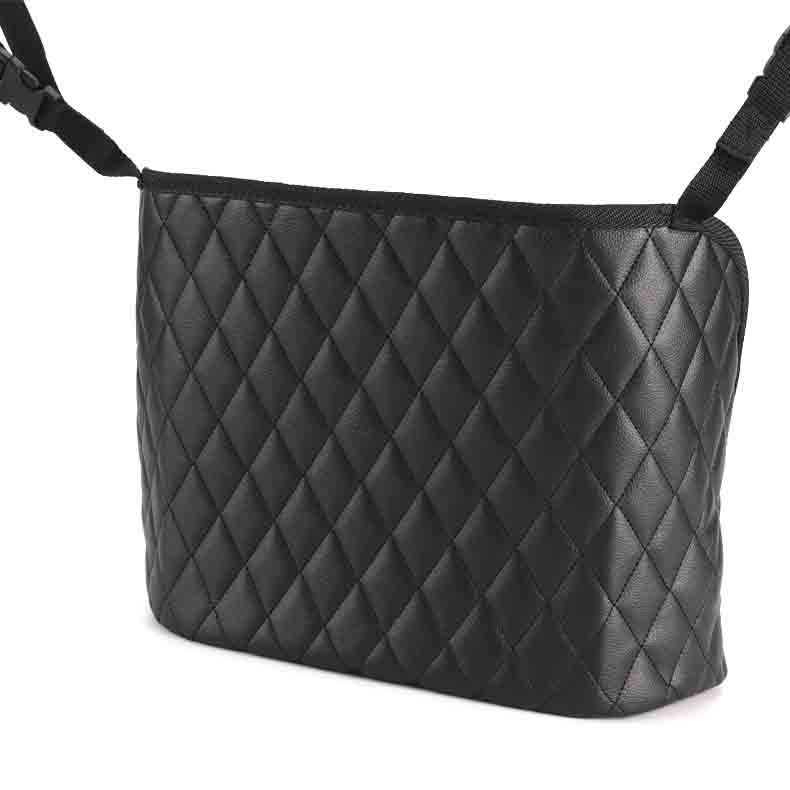 AutoNest | Car Handbag Organizer | Fits Between Front Seats | Car Organizer | Keeps Bags Secure And Car Interior Neat -