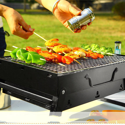 Barbecue Large Outdoor Barbecue Portable Charcoal Grill BBQ Barbecue Folding Barbecue Grill