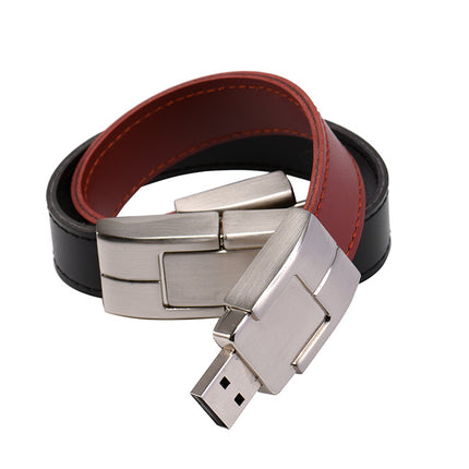 Leather Case USB Flash Drive Leather Case USB Flash Drive Customized LOGO