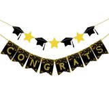 GradGala | Graduation Party Set | Banner And Balloons | Fast Party Setup | 12 Inch Balloons | Ribbon Included -