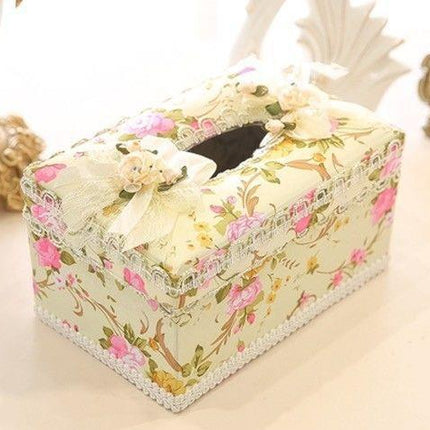 Jewelry Box, Earrings, Ring Storage Box, Tissue Box