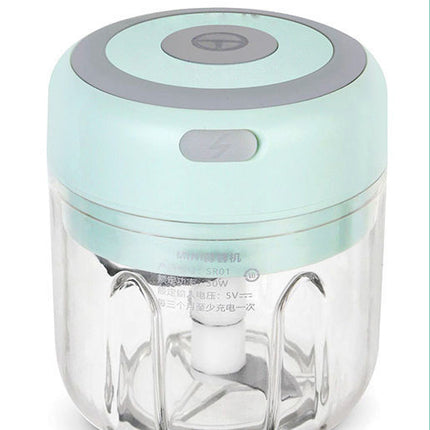 Mini Electric Garlic Chopper USB Charging Ginger Masher Machine Sturdy Durable Chili Vegetable Crusher Kitchen Tool