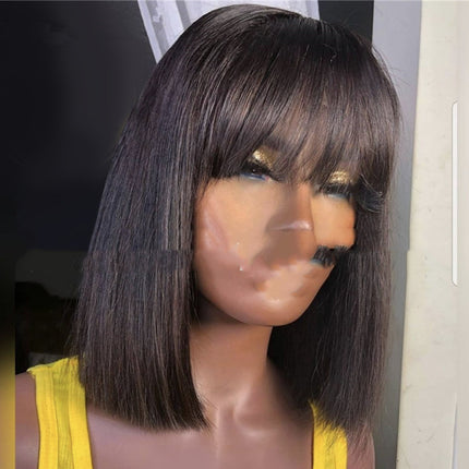 Women's Wigs Blonde Short Straight Hair Bobo Wigs