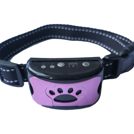 Dog Training Collar Waterproof Electric Pet Remote Control Rechargeable Dogs Trainer Bark Arrester With Shock Vibration Sound