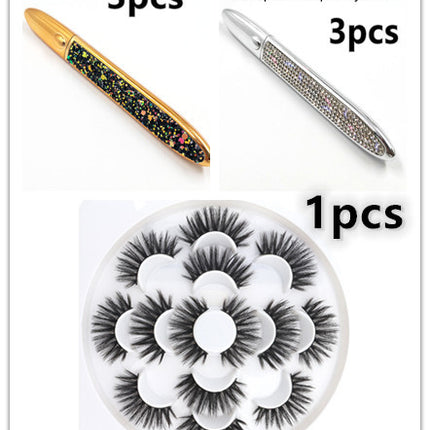 False Eyelashes Self-adhesive Eyeliner Multicolor