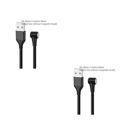 Compatible with Apple , Magnetic USB Cable Fast Charging Micro USB Type C Data Wire Cord Magnet Charger Mobile Phone Cable