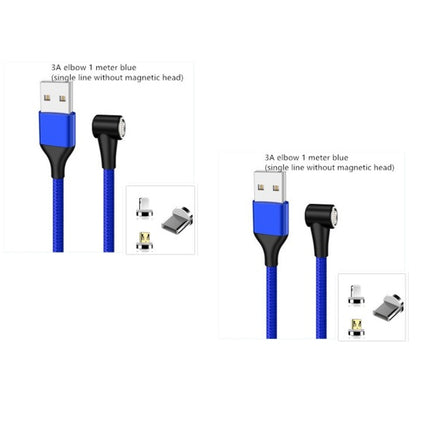 Compatible with Apple , Magnetic USB Cable Fast Charging Micro USB Type C Data Wire Cord Magnet Charger Mobile Phone Cable