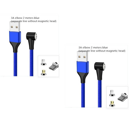 Compatible with Apple , Magnetic USB Cable Fast Charging Micro USB Type C Data Wire Cord Magnet Charger Mobile Phone Cable