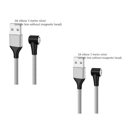 Compatible with Apple , Magnetic USB Cable Fast Charging Micro USB Type C Data Wire Cord Magnet Charger Mobile Phone Cable