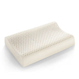 Health Pillows | Pillow | Latex Pillow | Neck Support | 60x40 cm White | Durable Latex Core -
