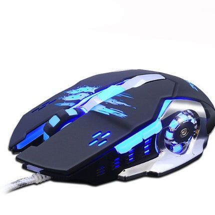 Silent mute computer notebook wired gaming mouse