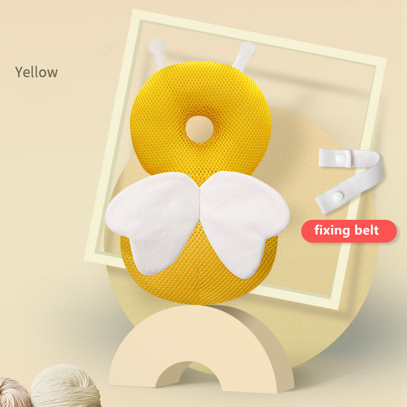 CuddleGuard | Baby Head Guard Cushion | Soft Velvet | Elastic Filler | 33x20 cm | Protects Head From Falls -