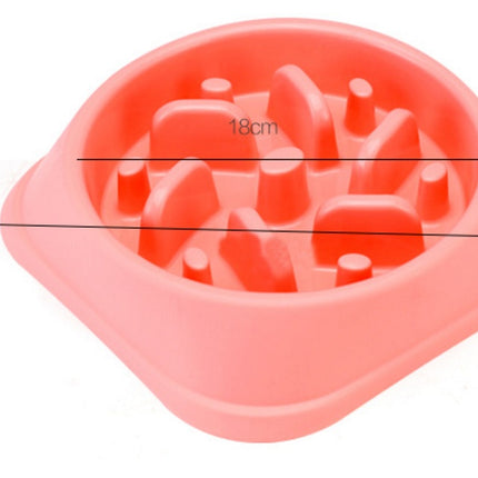 Anti-choke Bowl Plastic Dog Bowl Healthy Feeder