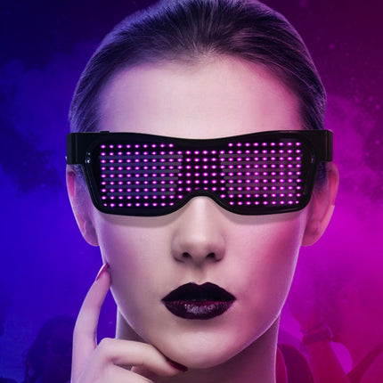 Multicolor Party LED Glasses Dynamic Flashing LED Glasses