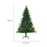 EverSnow | Vinyl Snow Tree | Window Display | Metal Stand | Snow Covered | Festive Seasonal Charm -
