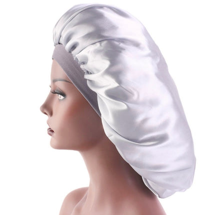 Beauty print Satin silk Bonnet sleep night cap
