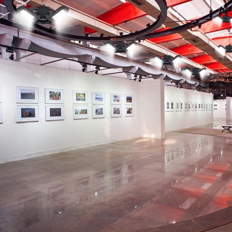 LuminaFlex | Deformable Garage Light | Adjustable Design | 60W 6000lm | Ultra Bright Wide Area Illumination -