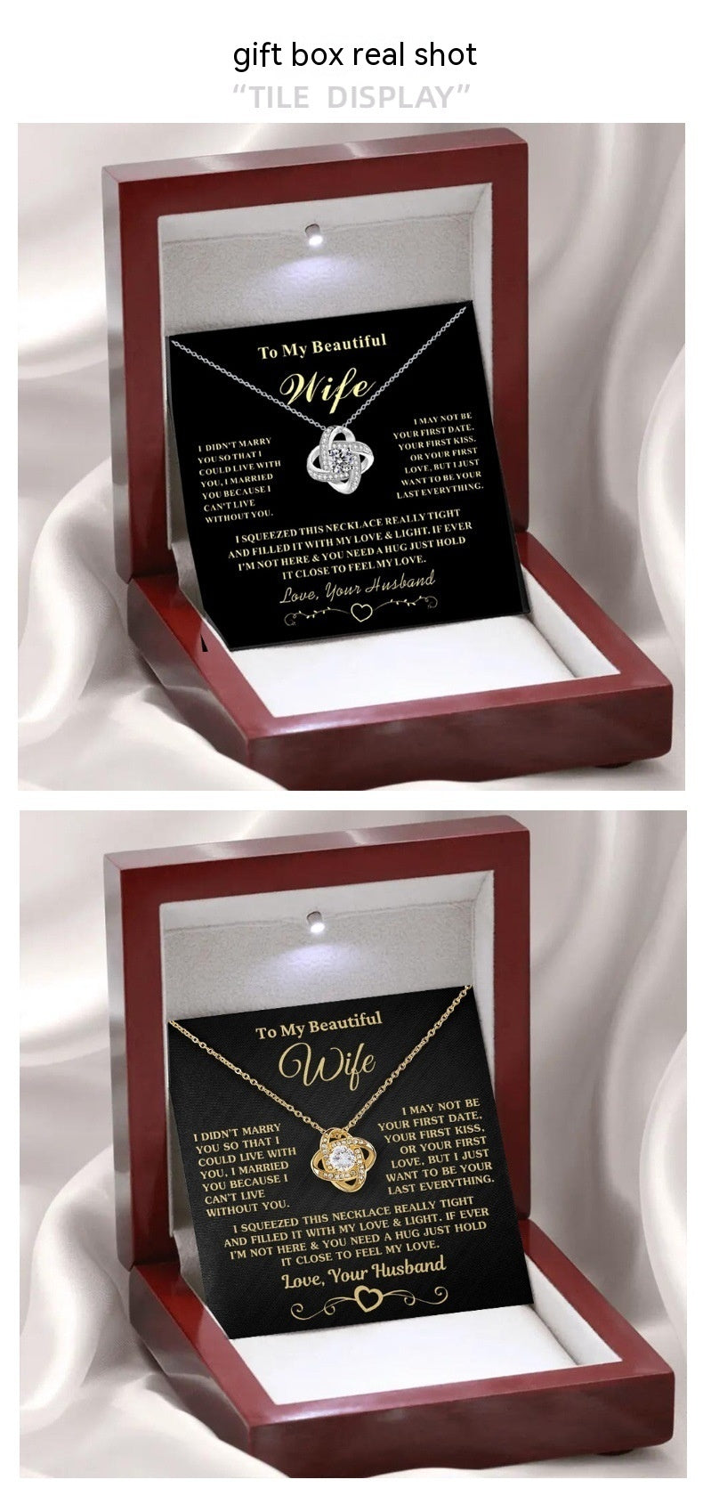 Full Diamond | Silver Pendant Necklace | Heart Diamond Pendant | Timeless Gift | Silver 81cm+ | Gift Box Included -