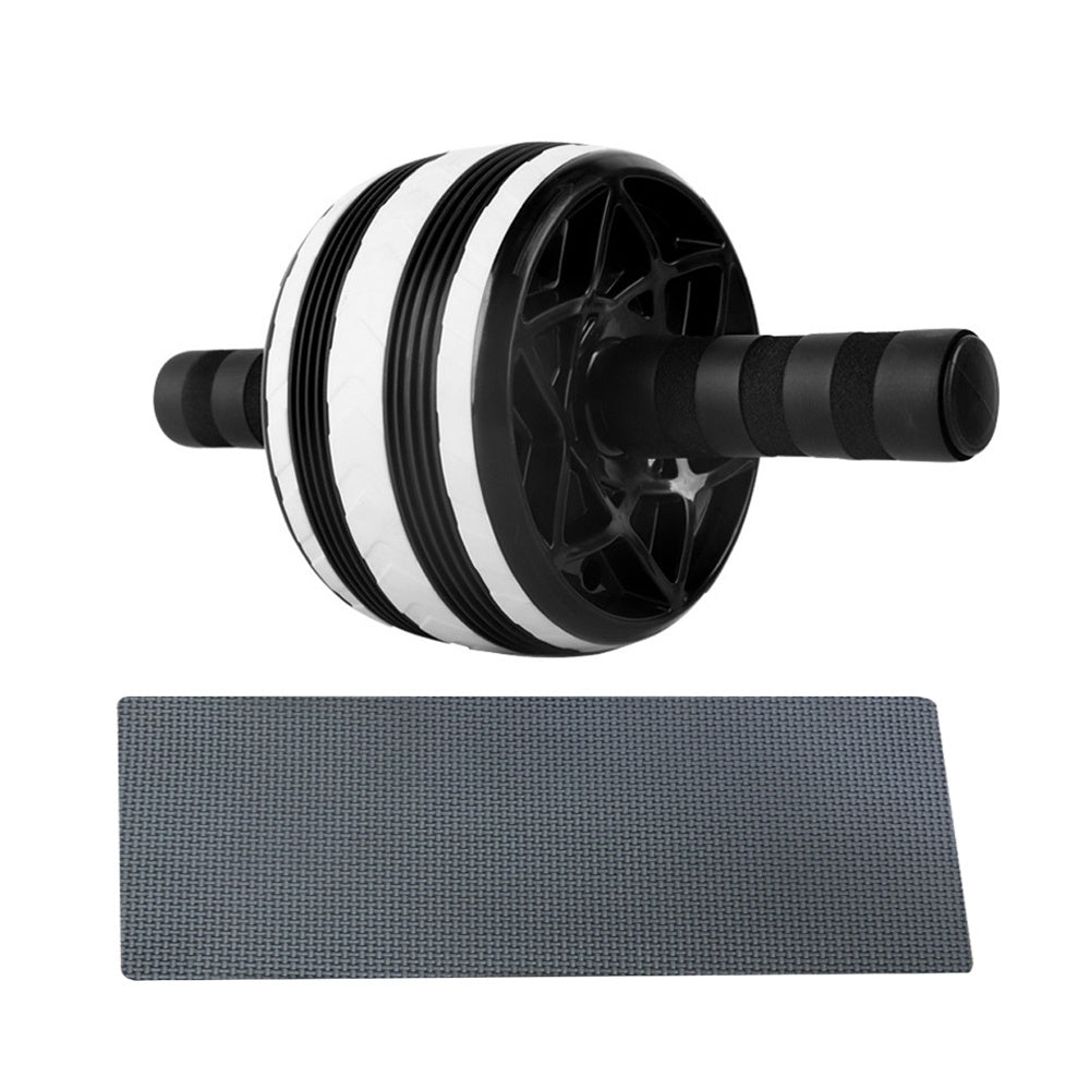FlexCore | Ab Wheel Roller Kit | Steel and Pu Wheel | Effective Core Workout | Compact Home Gym Accessory -