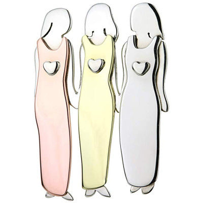 AlloyCharm | Brooch | Cartoon Style Alloy Pin | Perfect Gift for Sisters | | Versatile Accessory for Bags and Clothing -