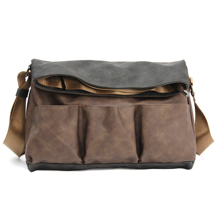 Men's Shoulder Messenger Bag Outdoor Gym Bag For Traveling