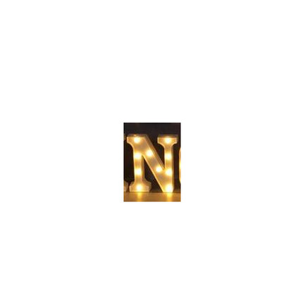 Luminous LED Letter Number Night Light English Alphabet Number Battery Lamp Romantic Wedding Christmas Party Decoration