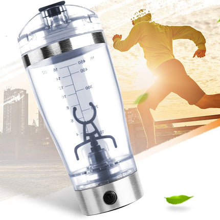 Electric Protein Shake Stirrer USB Shake Bottle Milk Coffee Blender Kettle Sports And Fitness Charging Electric Shaker Cup