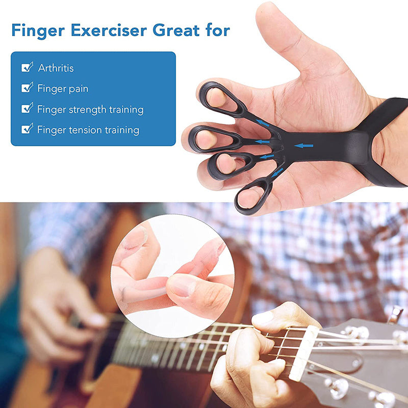 Silicone Grip | Finger Grip | Soft Silicone | Durable | Blue | Arthritis Pain Relief -