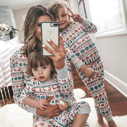 Christmas Pajamas Family Matching New Year Father Mother Kids Baby Look Clothes Set Dad Mom And Daughter Son Pyjamas Outfit