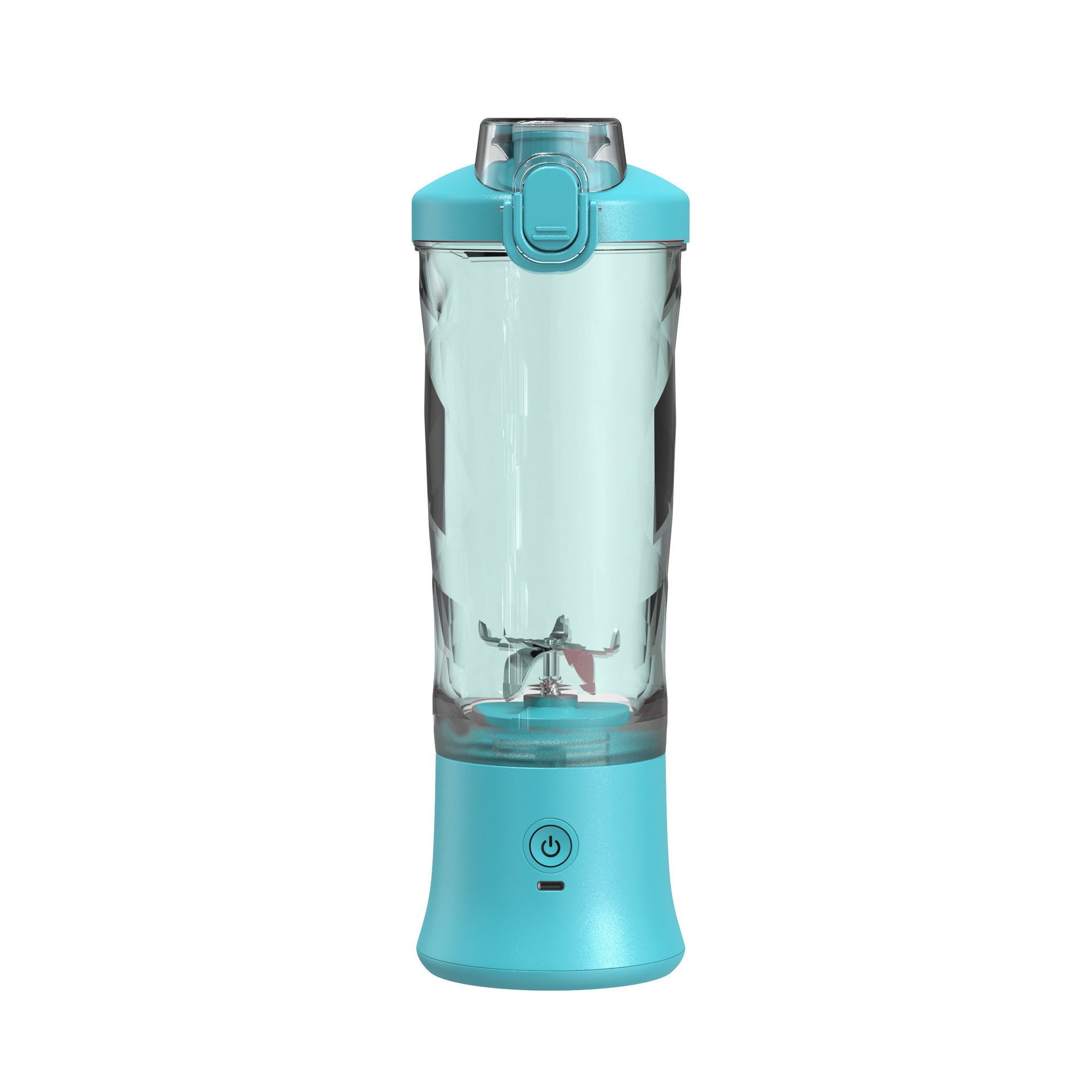 PulseBlend | Portable Blender | Six Blade 304 SS | Crushes Ice And Frozen Fruit For Smooth Shakes | On The Go -