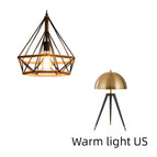 Chandelier and table lamp US