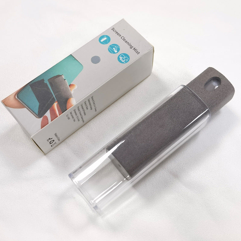 All-in-1 Portable Screen Cleaner | Integrated Spray & Microfiber Wipe | 10ML Phone & Laptop Cleaning Kit | Pocket-Size Smudge & Fingerprint Remover - Electronics > Electronics Accessories > Electronics Cleaners