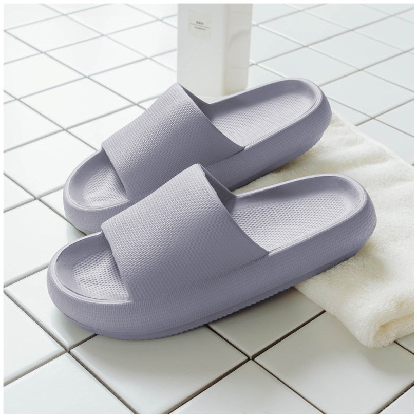 Soft Home Couple Slippers | Unisex EVA Non-Slip Indoor House Shoes | Comfortable Toe Slippers | Wear-Resistant Lightweight Home Footwear | Multiple Sizes & Colors - Apparel & Accessories > Shoes > Slippers